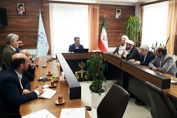 نشست هیات امنای ستاد مردمی دیه گیلان