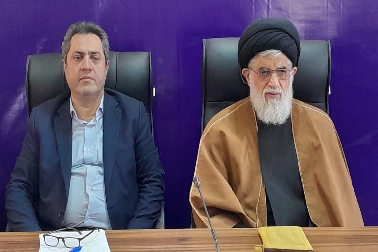 امام جمعه و فرماندار انزلی