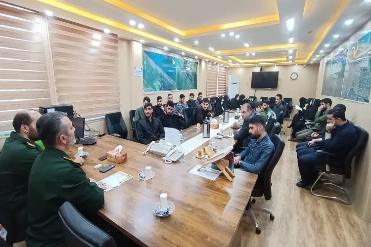 نشست خبری هفته بسیج انزلی نشست خبری هفته بسیج انزلی