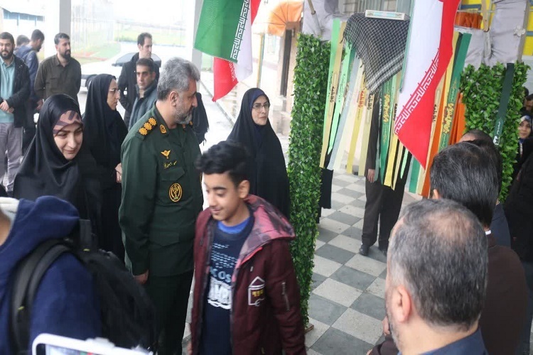 دومین کاروان دانش‌آموزی راهیان نور سپاه ناحیه مرکزی رشت