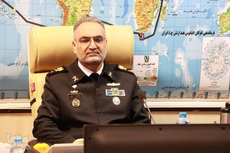 امیر دریادار فرامرز بمانی، جانشین فرمانده نیروی دریایی ارتش جمهوری اسلامی ایران امیر دریادار فرامرز بمانی، جانشین فرمانده نیروی دریایی ارتش جمهوری اسلامی ایران