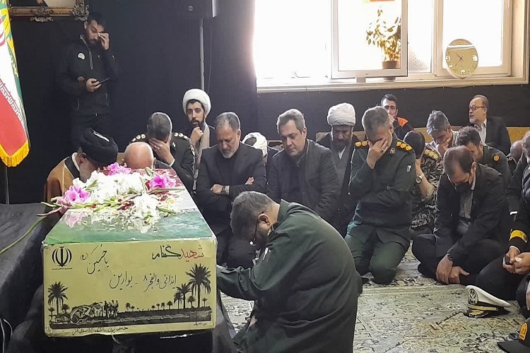 تشییع پیکر شهید گمنام تشییع پیکر شهید گمنام