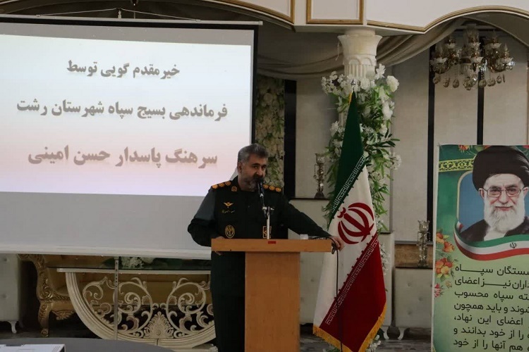 سرهنگ پاسدار حسن امینی، فرمانده سپاه ناحیه مرکزی رشت سرهنگ پاسدار حسن امینی، فرمانده سپاه ناحیه مرکزی رشت