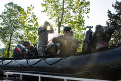 رژه خودرویی روز ارتش در رشت