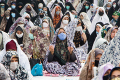 اقامه نماز عید سعید فطر در رشت