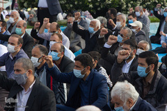 اقامه نماز عید سعید فطر در رشت