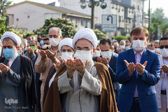 اقامه نماز عید سعید فطر در رشت