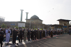 اقامه نماز عید سعید فطر در رشت