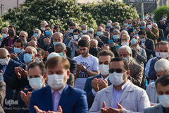 اقامه نماز عید سعید فطر در رشت