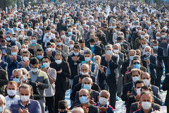 اقامه نماز عید سعید فطر در رشت