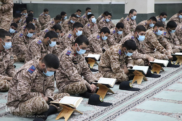 محفل انس با قرآن در مرکز نیروی دریایی باقرالعلوم(ع) رشت