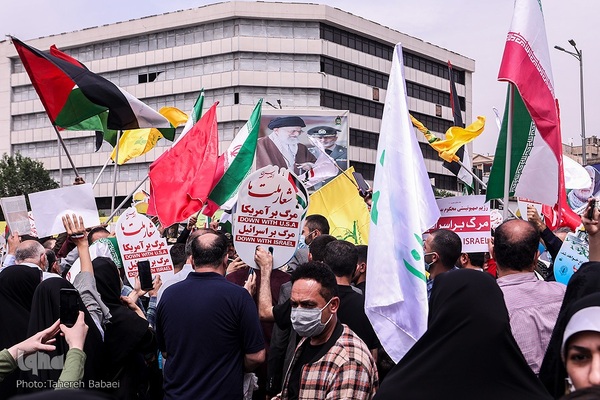 راهپیمایی روز قدس در تهران