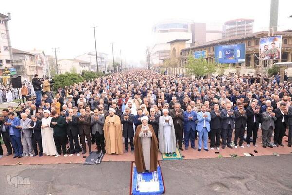 نماز عید فطر در رشت