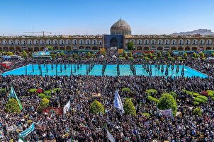 La marche de la journée mondiale de Qods en Iran
