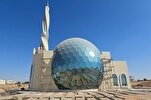 Construction d'une mosquée au dôme de verre aux EAU