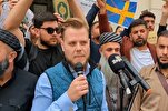 स्वीडिश दूतावास के सामने रैली में इसका इजहार किया गया