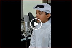 Kuveytli küçük Osman Haddad’ın stüdyoda Kur’an tilaveti